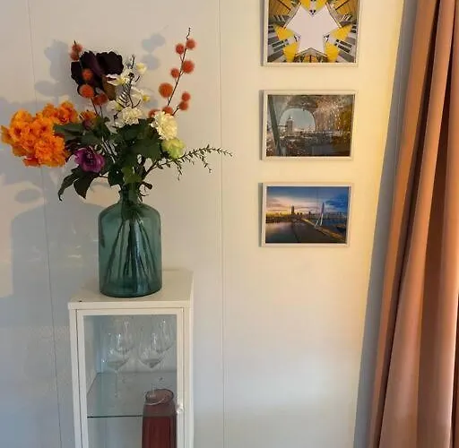 Unieke Woonark Met Privetuin En Free Parking. Apartman Rotterdam