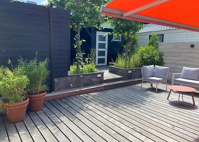 Unieke Woonark Met Privetuin En Free Parking. Διαμέρισμα *